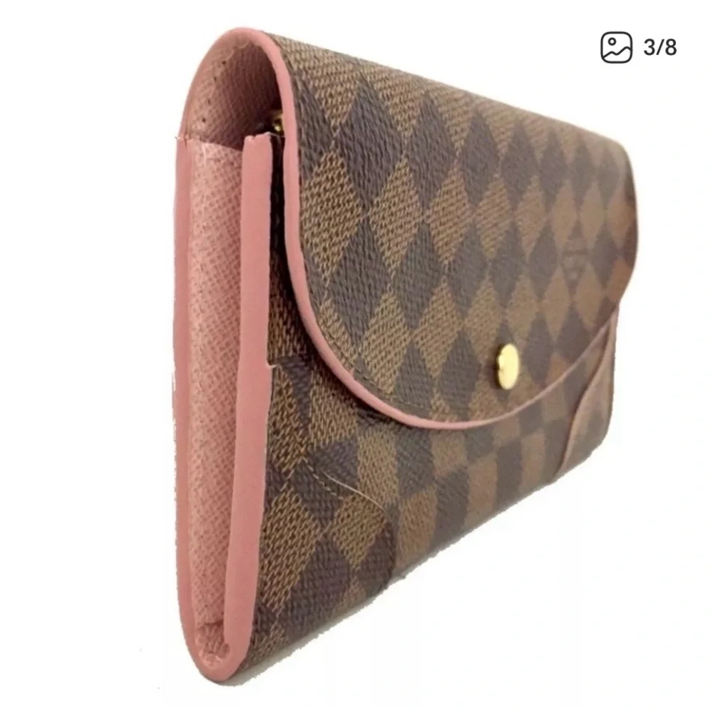 Louis Vuitton Damier Portefeuille Carissa long bifold wallet - Picture 3 of 7